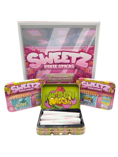 Sweetz Pixie Sticks Premium Mini Prerolls – Premium Preroll at Bread Monkey sweetz pixie sticks premium mini prerolls preroll