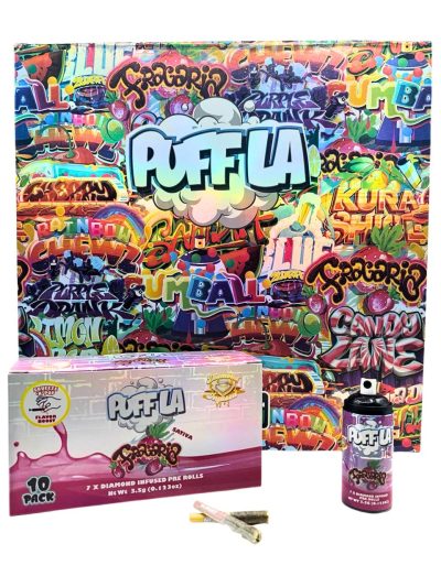 puff la diamond & bubble hash infused prerolls preroll