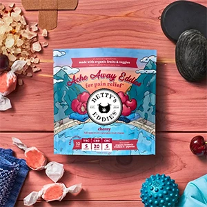 Ache Away Cherry Chews | 10pk | Betty's Eddies betty's eddies edibles