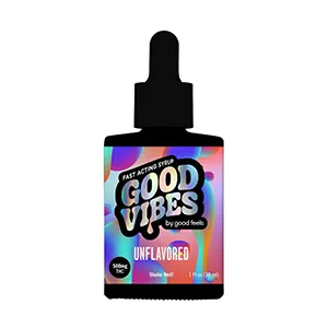Unflavored | Good Vibes Syrup | 500mg | Good Feels Syrup good feels 500mg syrup