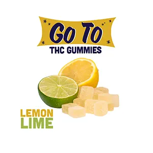 Lemon Lime Cannabis Gummies 20-Pack | Go To citrus gummies