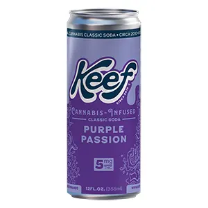 Purple Passion Cannabis Soda | Keef keef purple passion drink