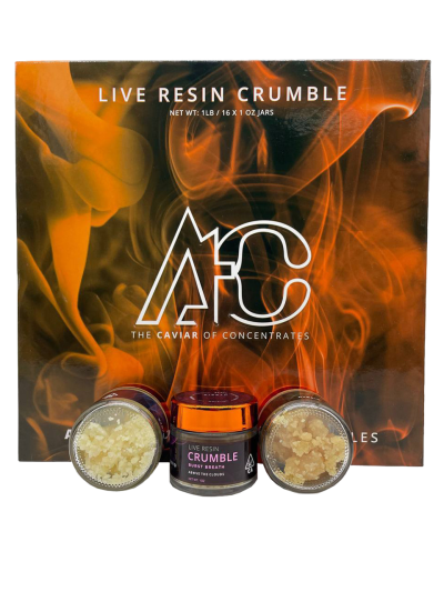 live resin crumble concentrate