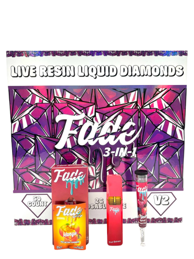 fade 2g dispo 3 in 1 preroll