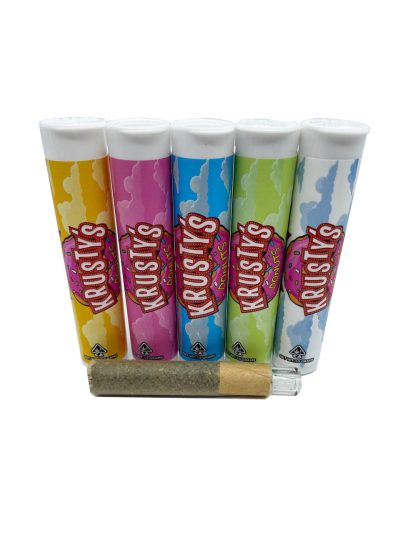 krusty's donut rosin hash holes preroll